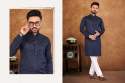 Multi color sequins cotton silk stitched mens kurta  thumb 5