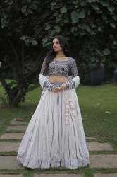 Ready-made Sequins Embroidered work Lehenga for woman 