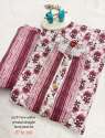 Trendy Ladies Printed Kurti with pant set  thumb 1