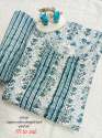 Trendy Ladies Printed Kurti with pant set  thumb 12