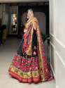 Woman Stitched Tussar Silk with Patola Print Lehenga Choli thumb 2