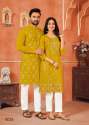 Couple Combo Cotton Kurta Set thumb 5