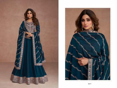 Fancy Kurti With Sequence Embroidery Work