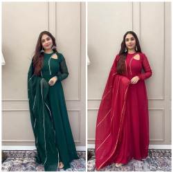 Georgette Ready Made Suit For Women