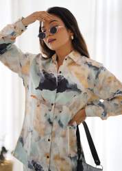 Heavy Satin Digital Printed Co-ord Set