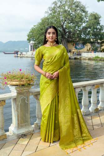 New Collection Premium Soft Silk Zari Weaving Saree 