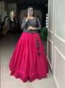 Ready Made Cotton Crop Top Lehenga At Wholesale Rate thumb 2