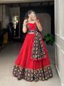 red-color-patola-print-navaratri-ready-to-wear-leh