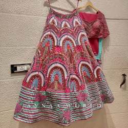 Soft Tapeta Silk Embroidery Sequence Work Lehenga Choli