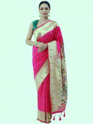Super Hit Fancy Banarasi Soft Silk Paithani Saree