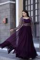 Trendy Cotton Long Sequin Embroidery Gown  thumb 4