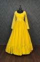 Trendy Cotton Long Sequin Embroidery Gown  thumb 5