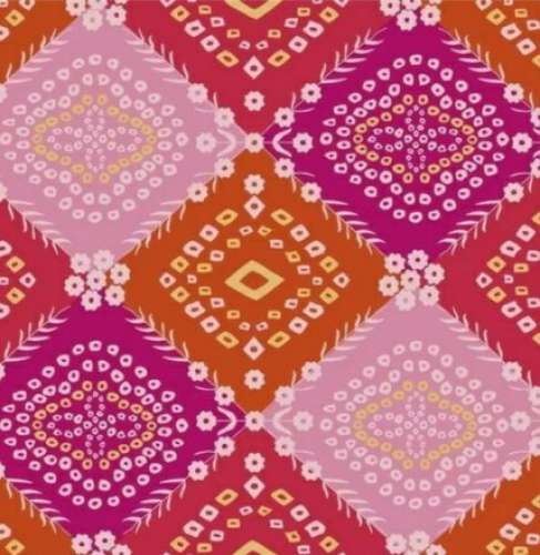 Fancy Bandhani Print Fabric 