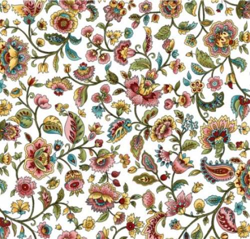 Muslin Digital Print Fabric 