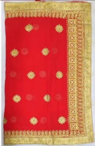 Party Wear Georgette Chiffon Saree by Chandan Enterprise