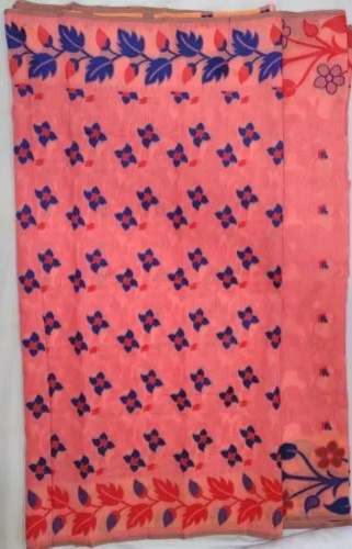 Printed Jamdani Saree by Chandan Enterprise