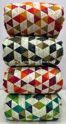 44-45 Inches Rayon Foil Printed Fabric 14Kg 