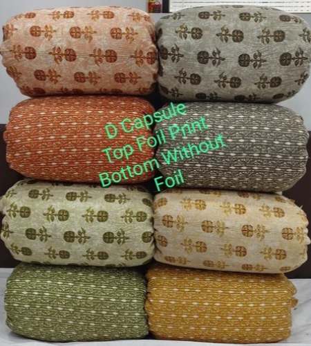 Capsule Foil Printed Cotton Fabric  by Surat Fashion Fabrics Hub