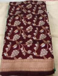  Alfi Banarasi Silk Opada Saree
