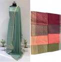 Banarsi Silk Printed Suit Unstitched