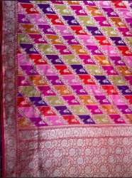 Party Wear Kataan silk Saree