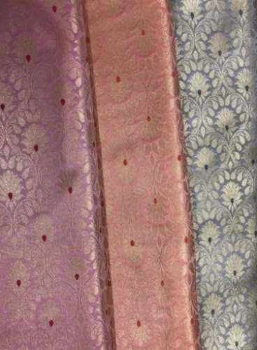 Fancy Banarasi Brocade Silk Fabric by Laxmi Sarees