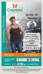 Crepeon Gym Vest RN - Sleeveless