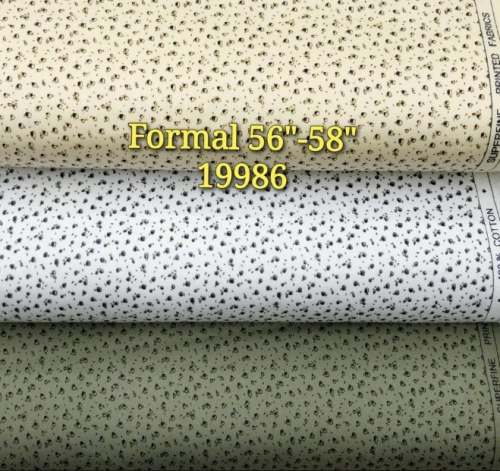 Formal 60s Satin Printed Shirting Fabrics by Chandermauli