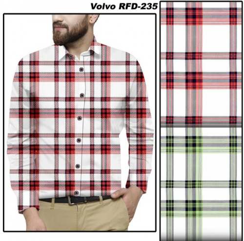 Pure Cotton Twill Shirting Fabric 