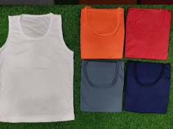 Colorfull Plain cotton Gym vest 