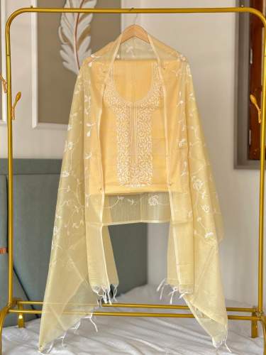 Banarasi linen silk 