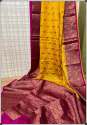 Unique Dyeable Warm Silk Banarasi Saree  thumb 3