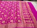 Wedding wear Banarasi Khaddi Georgette Saree thumb 1