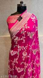 Semei Georgette saree 