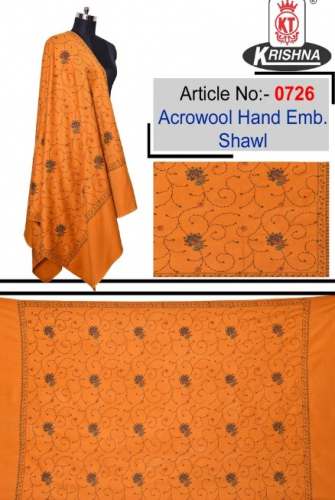 Acro Wool Kashmiri Shawls  by Suhail And Company