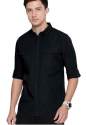 Men Cotton Plain Stitched Shirts 