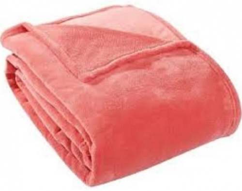 Orange Cotton Blanket