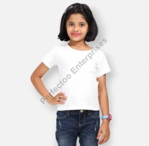 Girls Cotton T-Shirts by Perfectoo Enterprises