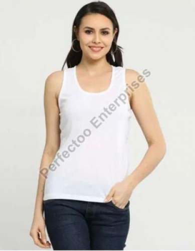 Ladies Cotton Tank Tops by Perfectoo Enterprises