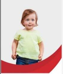 160 Gsm Infant Half Sleeve T-shirt