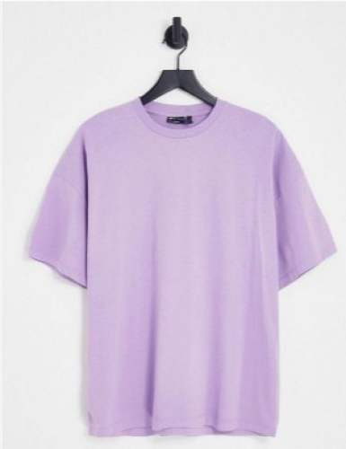 Unisex Oversized Lavender T Shirt