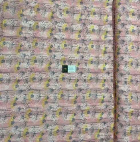 Width 45inch Cotton Jacquard Digital Print Fabric  by Laxmi Textile Mills