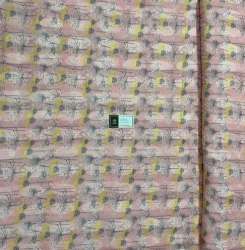 Width 45inch Cotton Jacquard Digital Print Fabric 