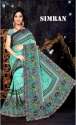 ladies-party-wear-printed-satin-saree