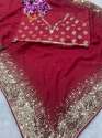 Ishani Soft Georgette Sequence Work Saree thumb 4