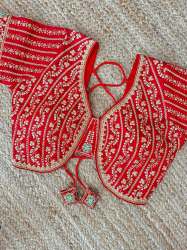 KARISHMA Heavy Embroidery Bridal Work Blouse