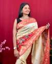 PURE SOFT KANCHIVRAM PATOLA PETHANI SILK SAREE thumb 1