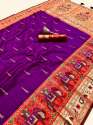 PURE SOFT KANCHIVRAM PATOLA PETHANI SILK SAREE thumb 17
