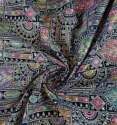 Beautiful Velvet Embroidered Fabric 