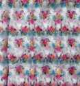 Floral Digital Print Organza Fabric  thumb 1